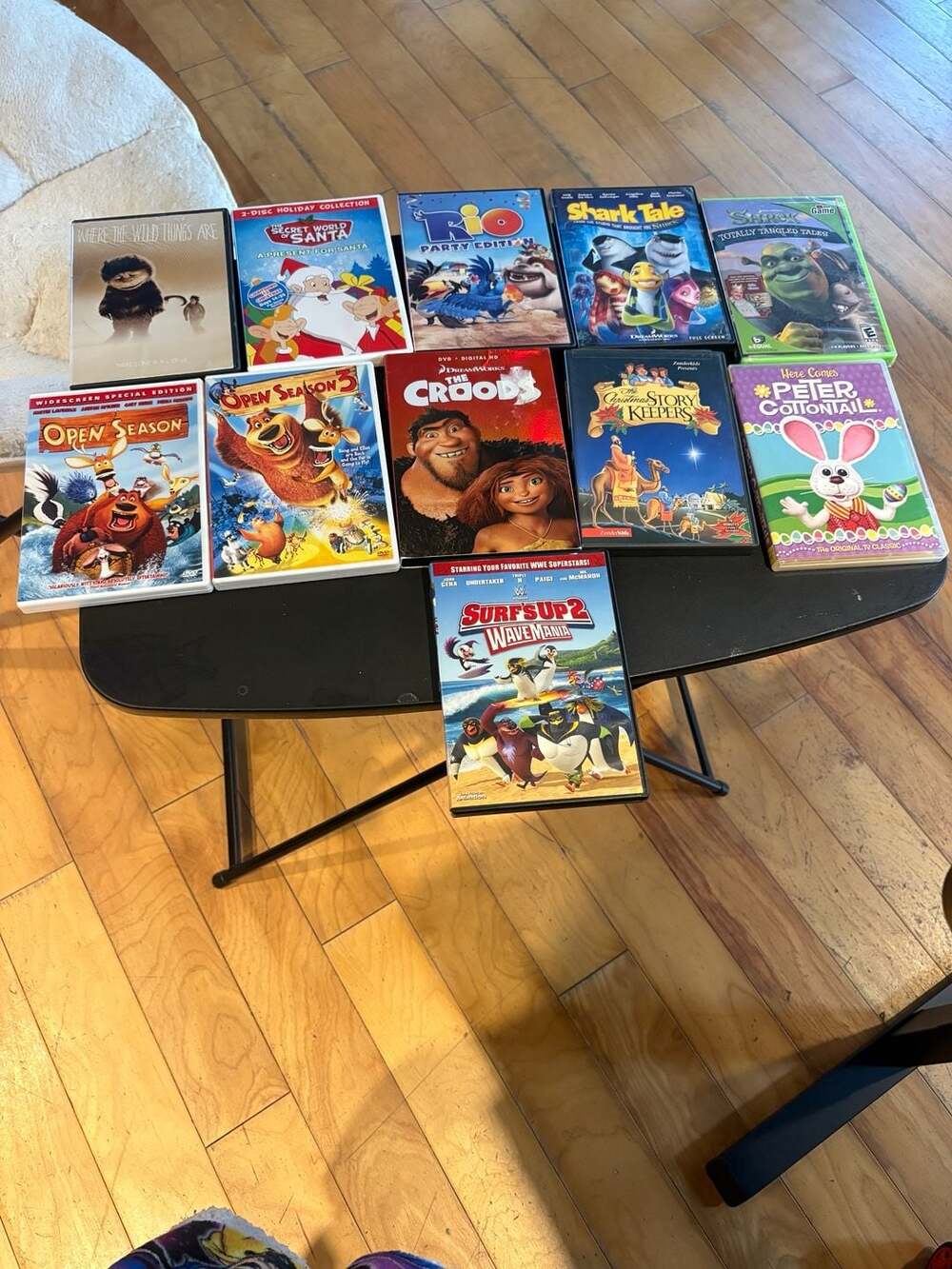 Lot of 11 Assorted Kids Family DVDs